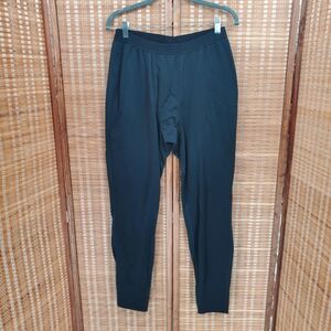 ☆ Patagania Mens Black Capilene Slim Fit Fleece Lined Bottoms Size Medium NWT